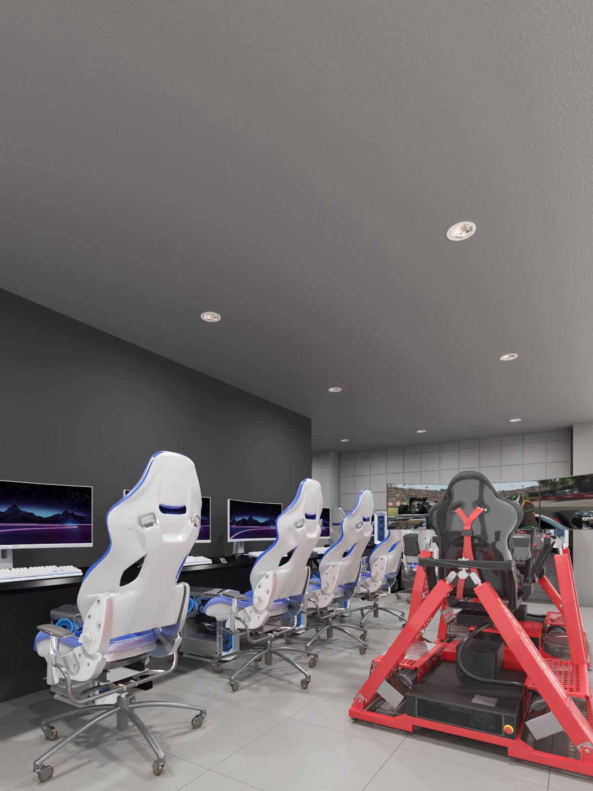 ออกแบบปรับปรุงห้องเรียนอีสปอร์ต (E-sports)  สำนักงาน และพื้นที่ใช้งานให้ตอบโจทย์